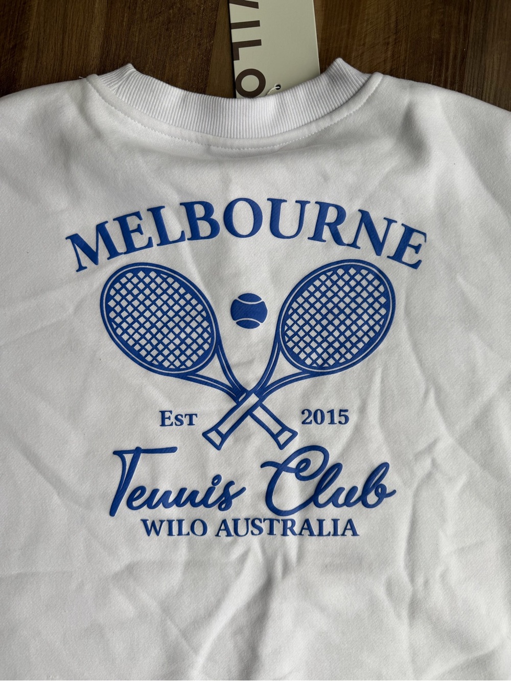 π€ Wilo The Label Melbourne Tennis Club Crewneck πΎ - Picture 4 of 4
